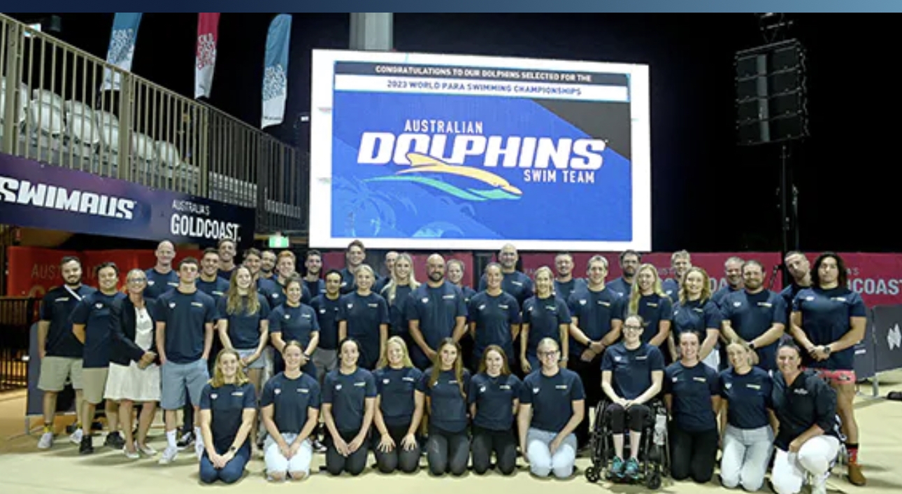 The Australian Dolphins Swim Team