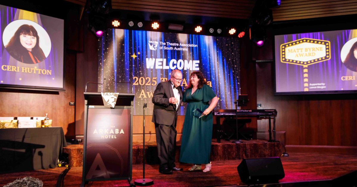 Ceri Hutton wins Matt Byrne Award for youth theatre… | YMCA SA