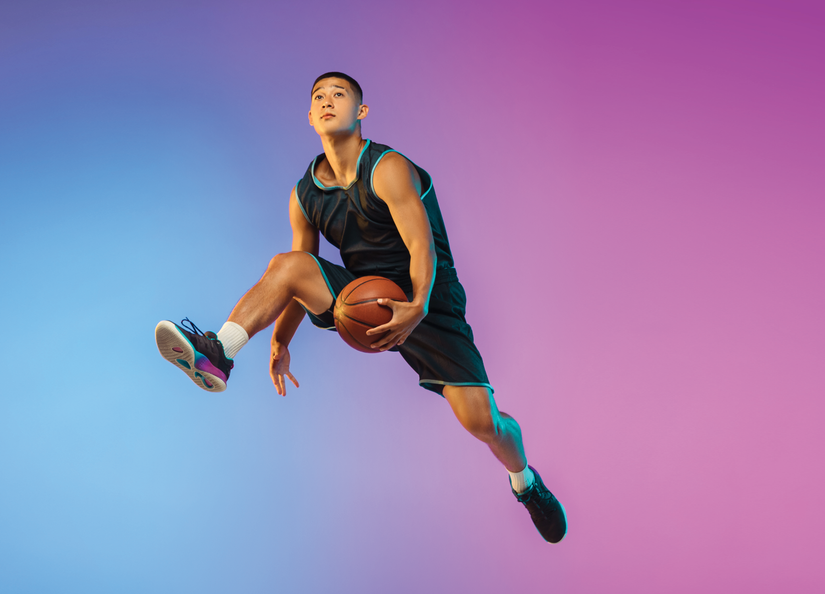 Basketball thumb