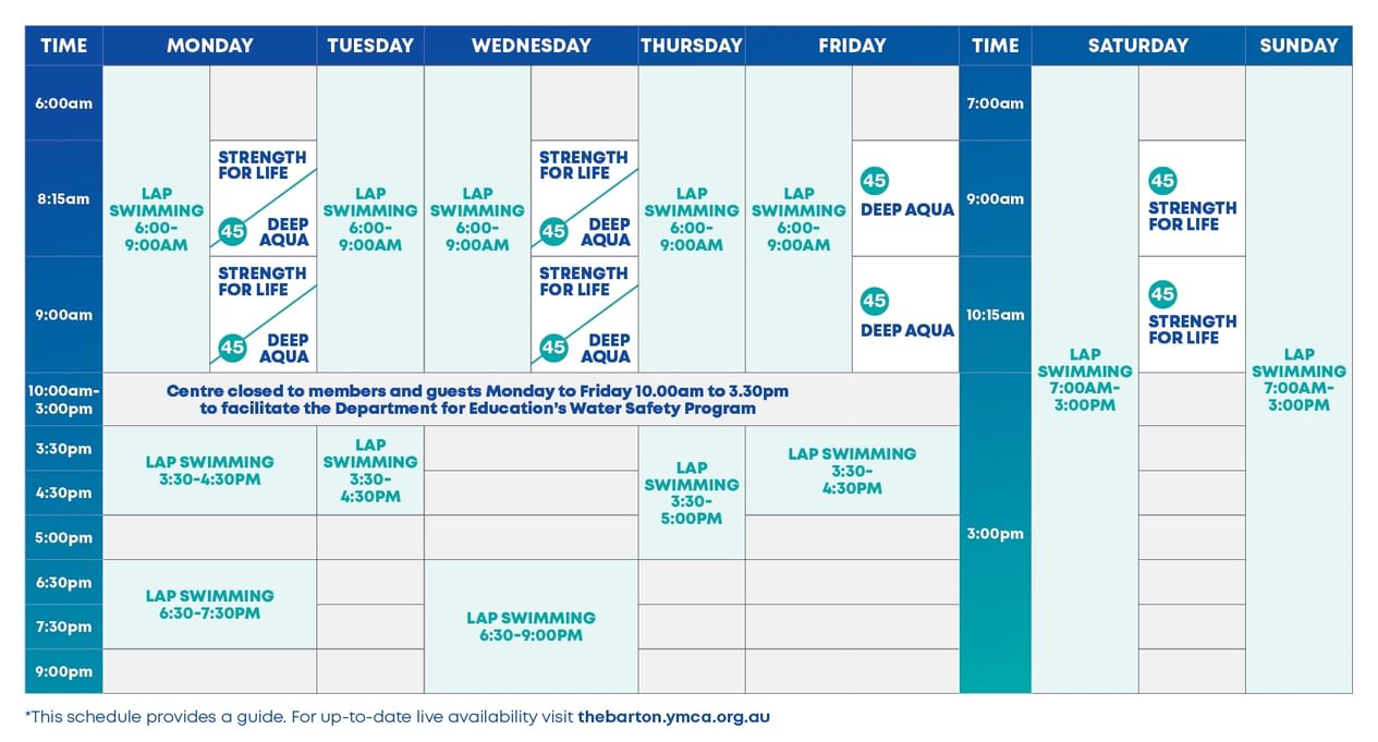 TAC Group Fitness Timetable V1 7