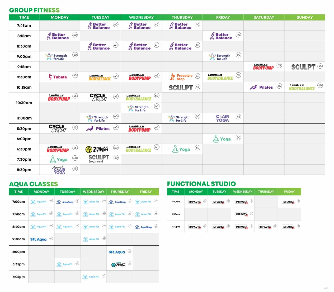 The Parks GF Timetable v35 WEB