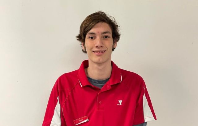 Zach Binelli YMCA intern